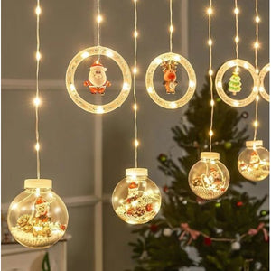 Cadena de Luces Navideñas Con Figuras DuckImport™