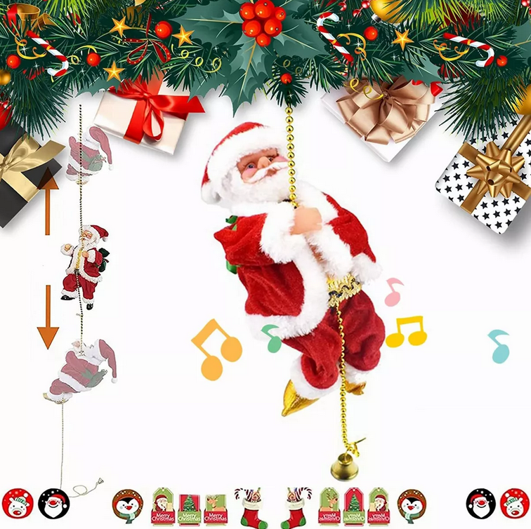 Santa Claus Sube y Baja Musical Navidad DuckImport™